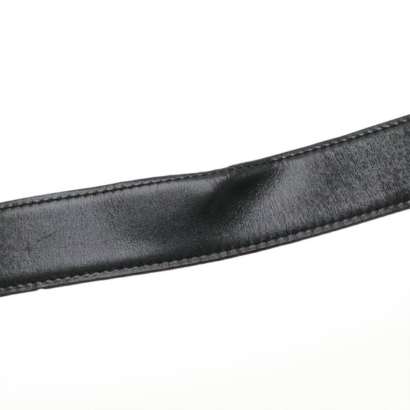 HERMES H-Plate Belt, Reversible, Box Calf Togo Leather, Black, Brown, #80, En... - Picture 6 of 8